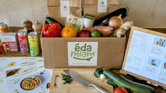 Box repas EdaMiam et ses fiches recettes