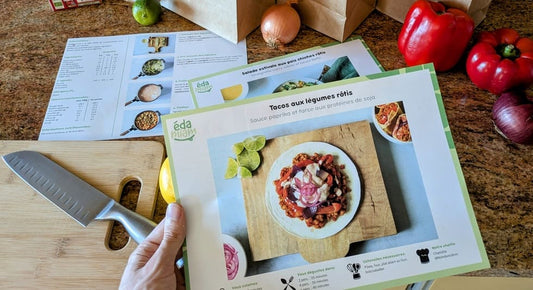 Fiches recettes détaillées d'EdaMiam