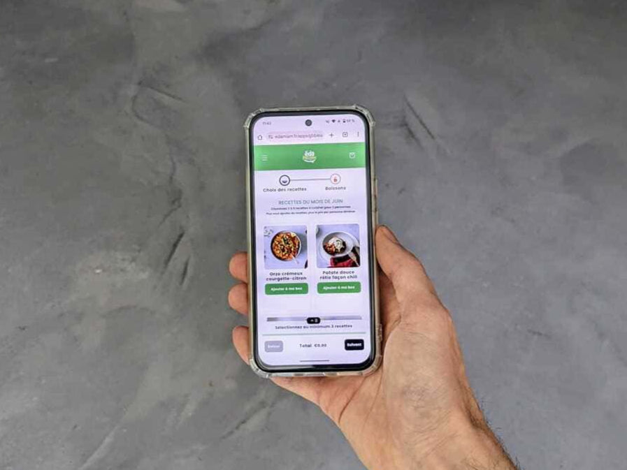 choix des recettes a cuisiner