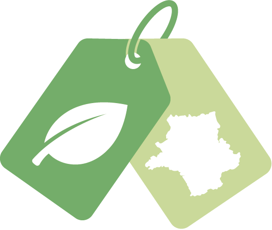 symboles des ingrédients bio et français utilisés pour cuisiner